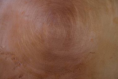 Bakır arka plan ya da yüzey. Doğal ışık. Boşluğu kopyala.