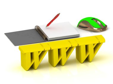 Www parlak renk sarı birim harfi ve ders kitapları 