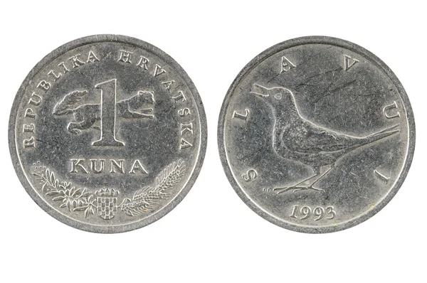 Mynt av Kroatien. — Stockfoto