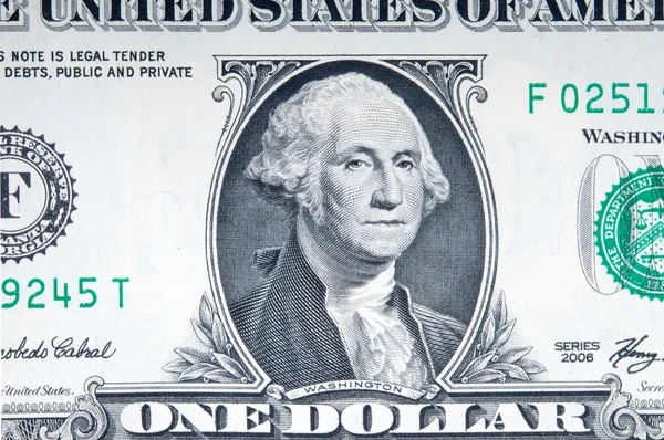 Fragment van het VS-biljet — Stockfoto