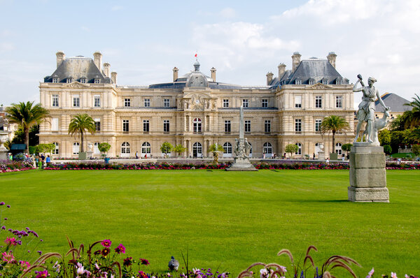 The Palace in the Ibourg Gardens, Paris, France
