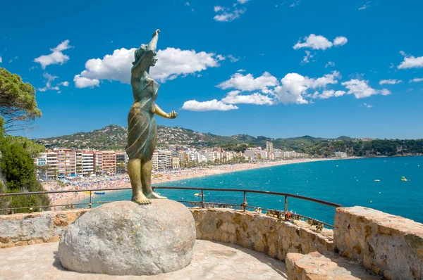 View of lloret de Mar,Costa Brava,Spain — Stock Photo, Image