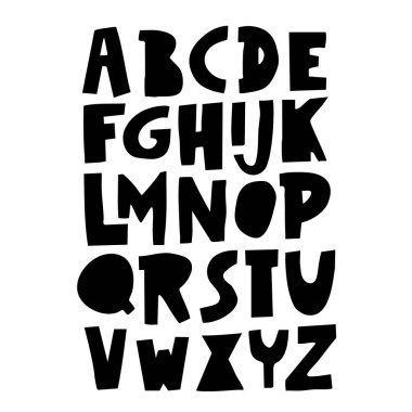 Yumuşak geometrik şekilli kalın yuvarlak alfabe yazı tipi. Modern harfler, ambalaj ambalajları ve oyuncu grafik tasarım projeleri için mükemmel..