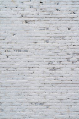 Tuğla duvar kağıdı dokusu tıkırtısı ve eski beyaz renk temalı beton desen takımyıldızı alanının altında