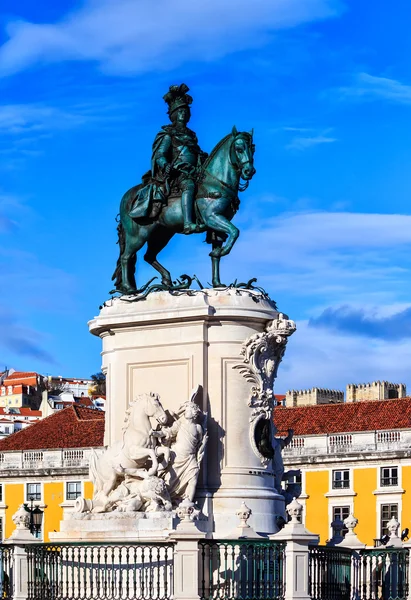 Memorial King Jose I in Lisbon, Portugal — Stock Photo, Image