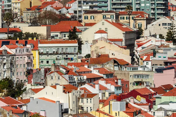 Under the roofs of Lisbon — Stock Photo, Image
