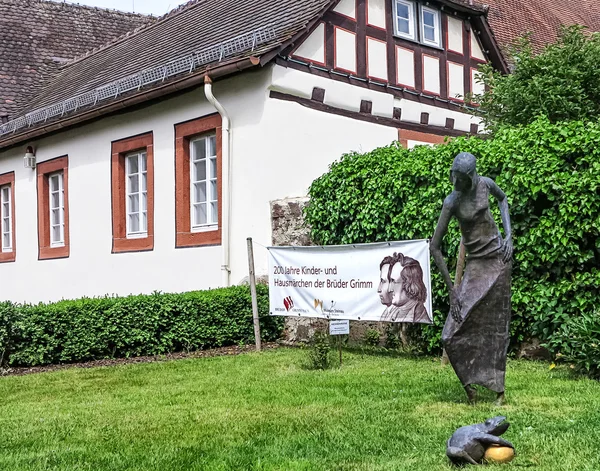 Rodiště bratří Grimmů v Steinau, Německo — Stock fotografie