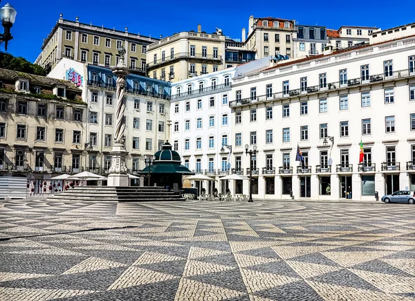 Plac Ratuszowy w Lizbonie — Zdjęcie stockowe
