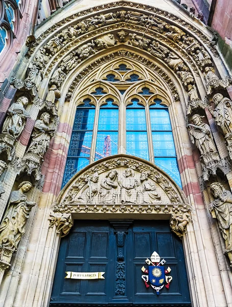 Catedral de São Pedro ou Catedral de Worms em Worms, Alemanha — Fotografia de Stock