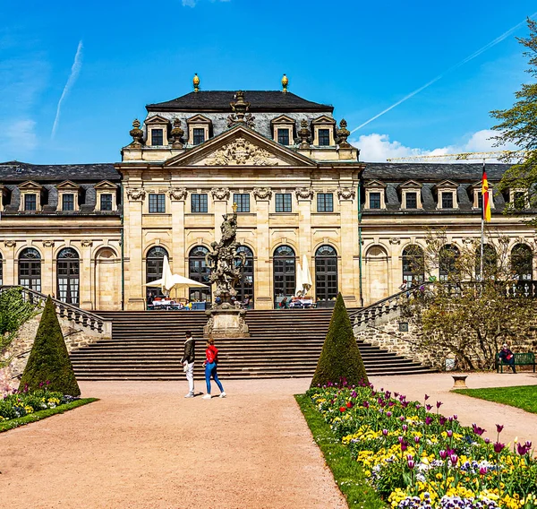 Orangerie Terrasse Dans Jardin Château Fulda Allemagne — Photo