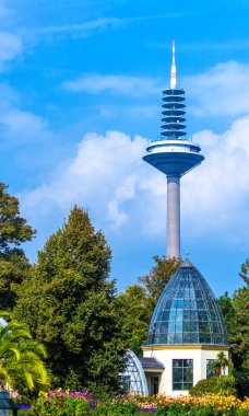 Doğa ve modern teknoloji de frankfurt am main palmengarten görüldü