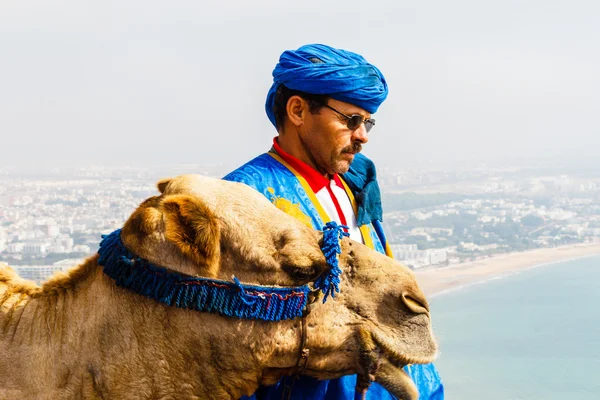 Motorista de camelo — Fotografia de Stock