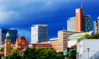 Hamburg, Almanya bağlantı noktasında mimarisi