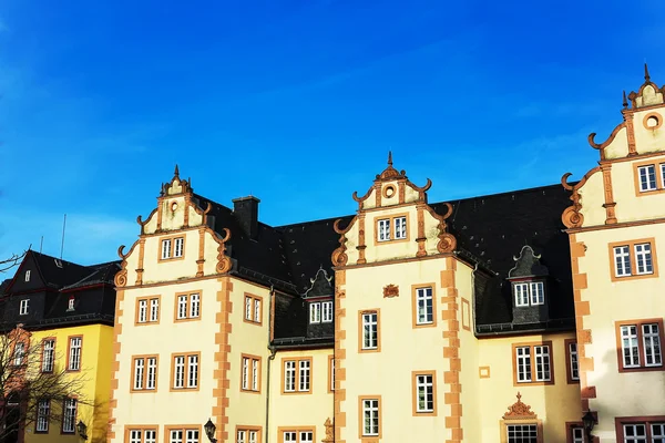 Castelo de Friedberg, perto de Bad Nauheim e Frankfurt, Hesse, Alemanha — Fotografia de Stock