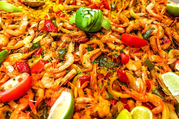 Paella Frutti di Mare — Stock Photo, Image