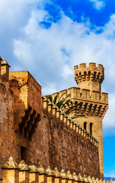 The Royal Palace in Palma de Mallorca, Spain — Stock Photo, Image