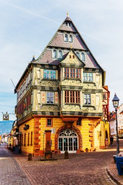 Hotel Zum Riesen-Miltenberg, Bavyera, Almanya Almanya'nın en eski Han inşa 1590 biri