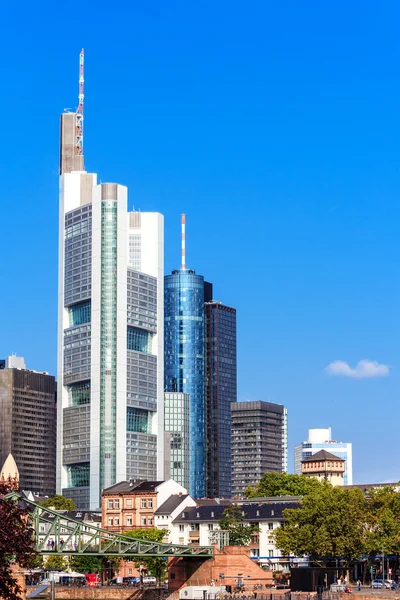 Skyline of Frankfurt am Main, Germany — Stock Photo, Image