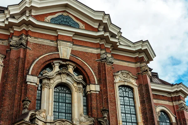 St. Michaelis barokowy kościół w Hamburg, Niemcy — Zdjęcie stockowe