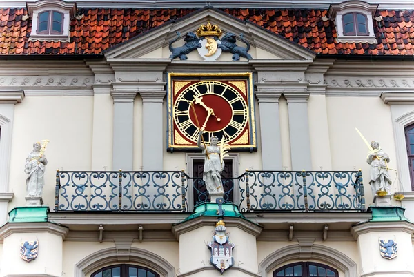 El histórico ayuntamiento de Lueneburg, Alemania — Foto de Stock