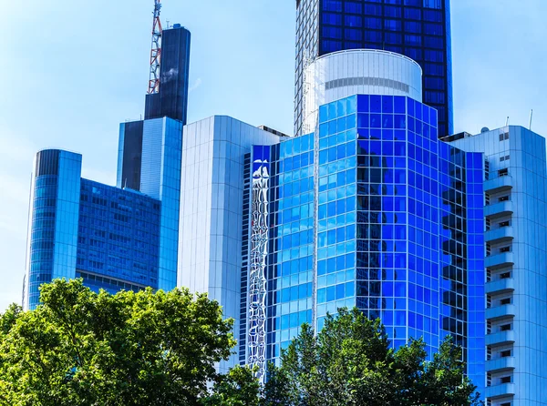 Skyline of Frankfurt am Main, Germany — Stock Photo, Image