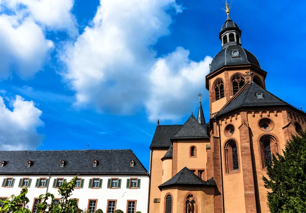 Bazilika v seligenstadt, Německo — Stock fotografie