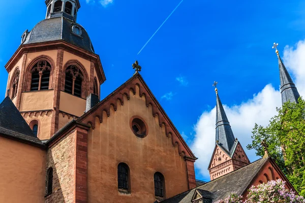 Bazilika v seligenstadt, Německo — Stock fotografie