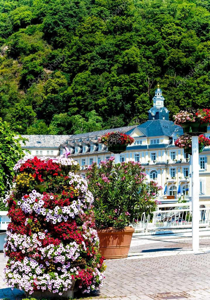 Bad Ems The Spa Town On The Banks Of The River Lahn Germany Stock Photo Image By C Moskwa 78206294