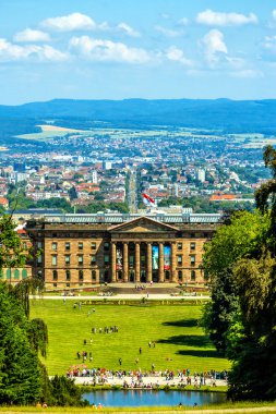 Cityscape Castle Kassel, Almanya ile