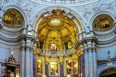 Berlin cathedral iç, Almanya