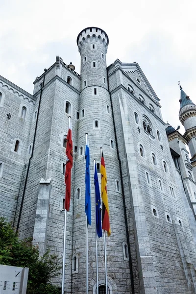 Neuschwanstein Castle, built 1869-1886 - Bavaria, Germany — Stock Photo, Image