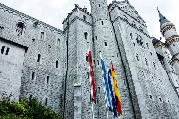 Neuschwanstein Castle, built 1869-1886 - Bavaria, Germany — Stock Photo, Image