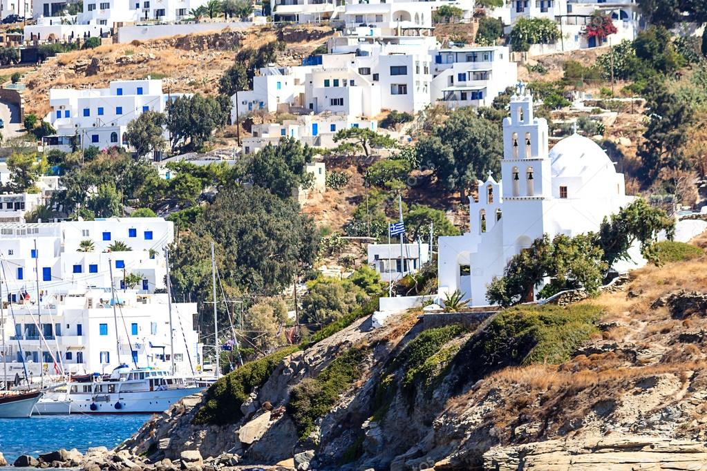 Cycladic village Ios, Greece