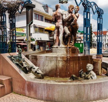 Şehir çeşme Bad Wildungen, Almanya