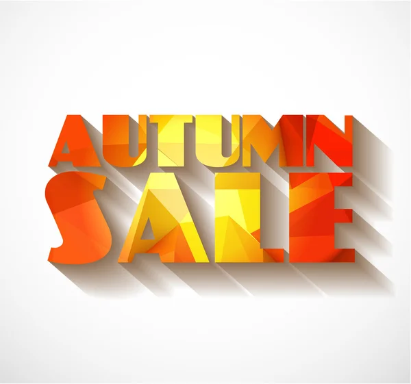 Podzimní prodej kolekce. — Stockový vektor