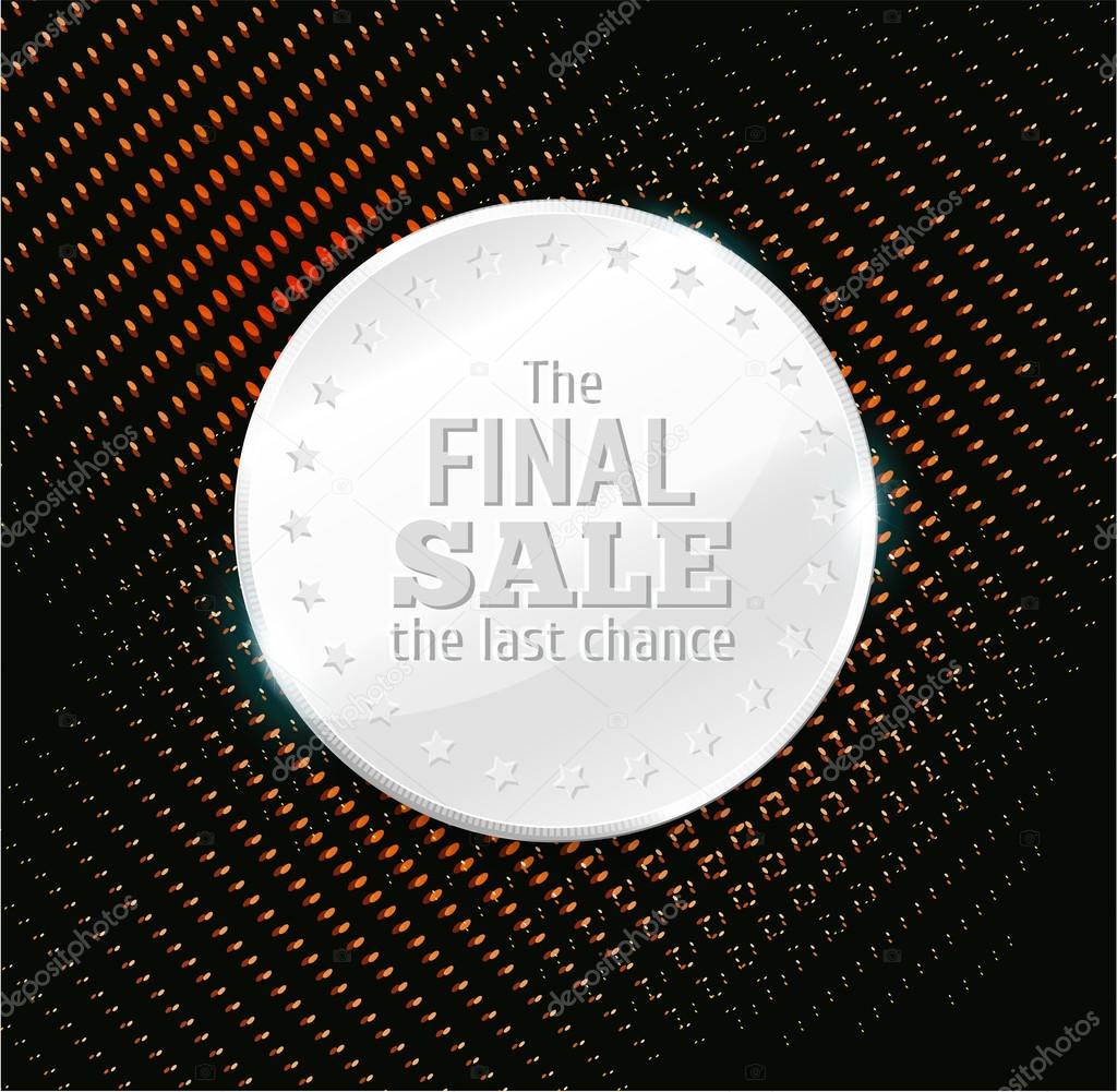 The final sale label
