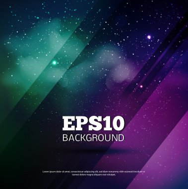 vektör evren arka plan