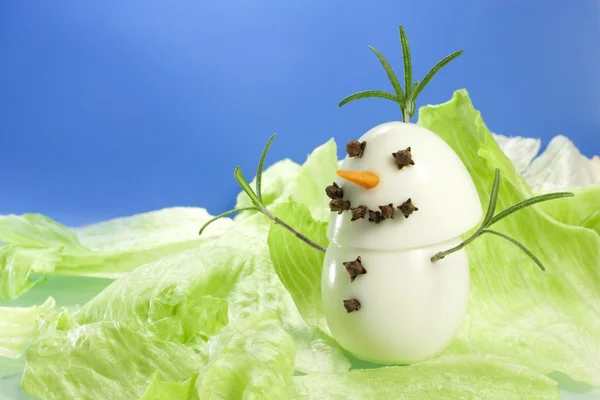 Schneemensch-Gourmet — Stockfoto