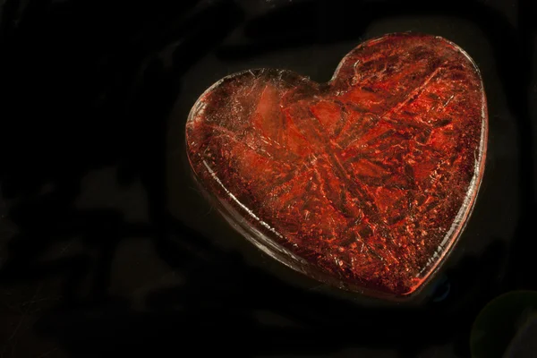 Червоне серце — стокове фото