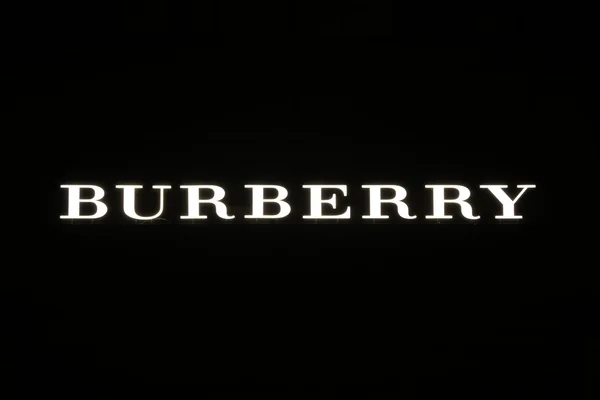 Burberry ljussignal Stockbild