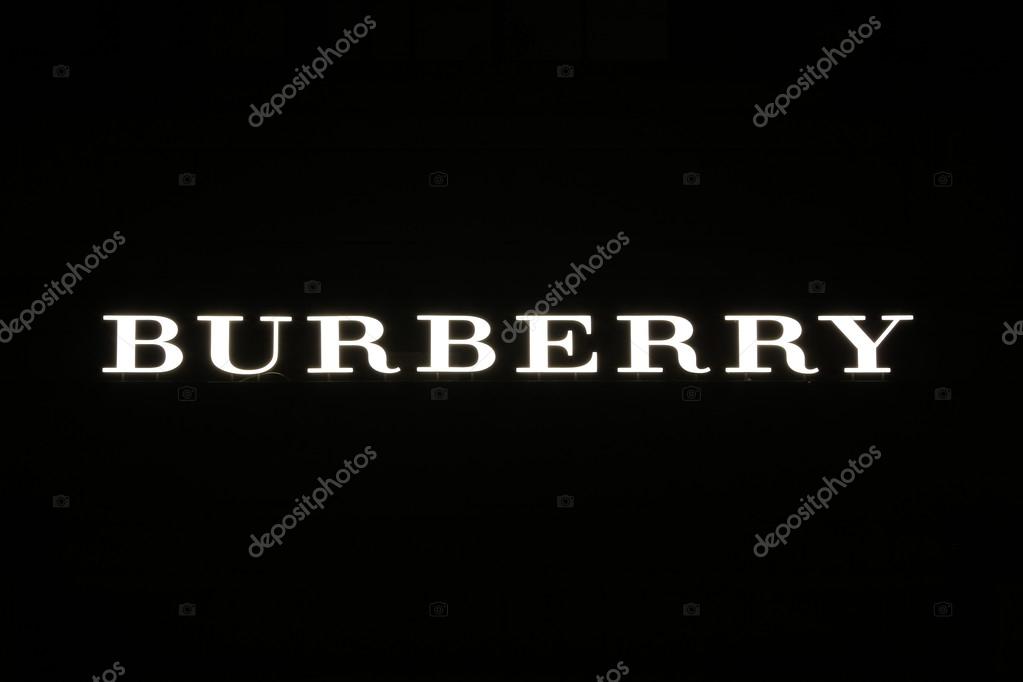 burberry sign