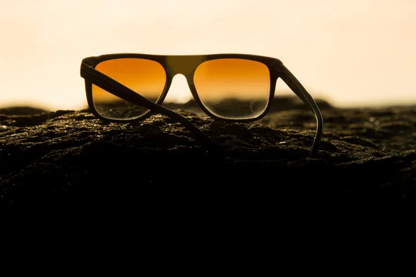 Sunglasses at Sunset — Stock Photo, Image