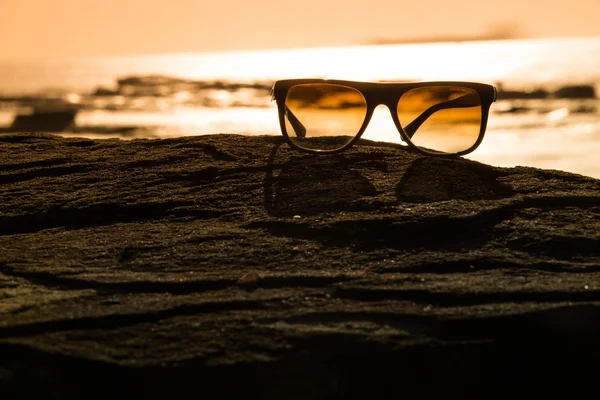 Sunglasses at Sunset — Stock Photo, Image