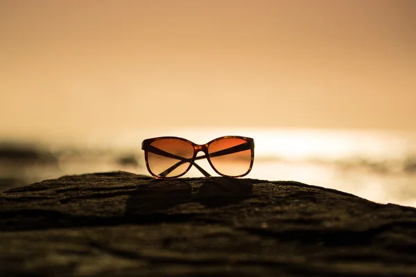 Sunglasses at Sunset — Stock Photo, Image