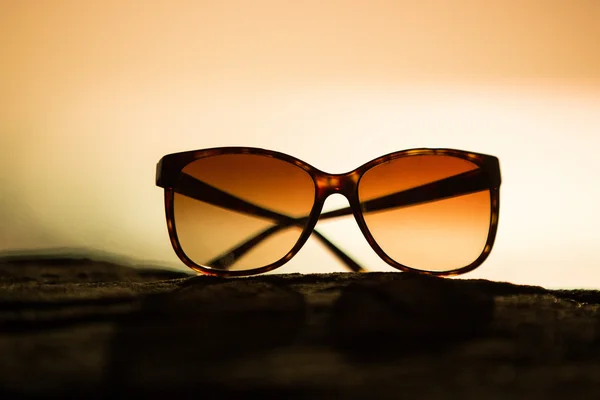 Okulary na zachodzie słońca — Zdjęcie stockowe