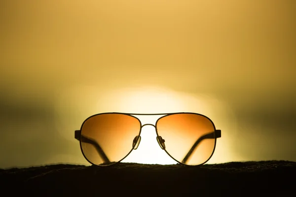 Sunglasses at Sunset — Stock Photo, Image