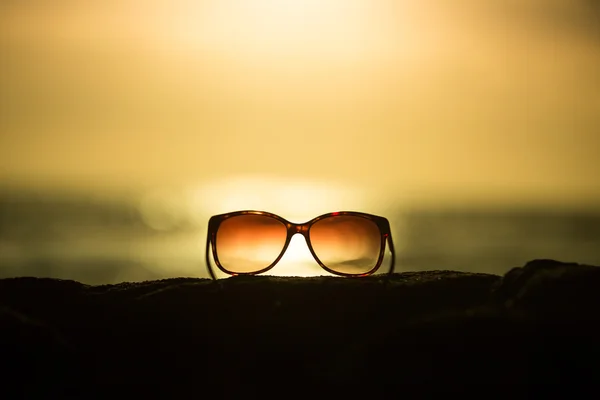 Sunglasses at Sunset — Stock Photo, Image