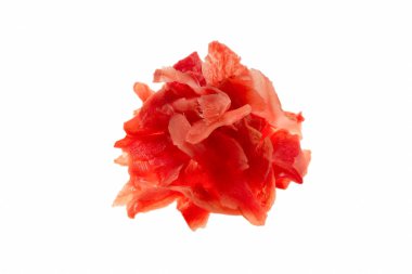 Turşu turşusu beyaz arkaplanda izole..