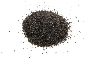Siyah susam tohumları. 
