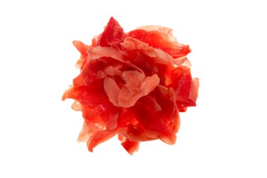 Turşu turşusu beyaz arkaplanda izole..